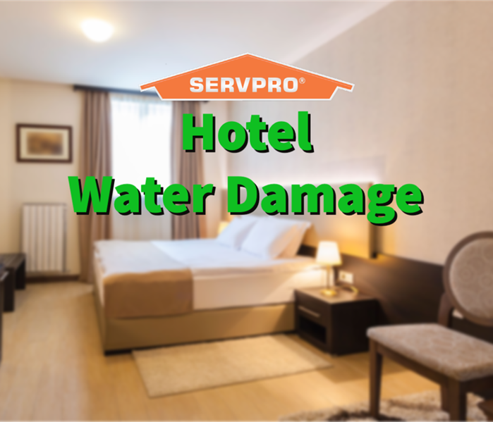 A Jackson County hotel with water damage.